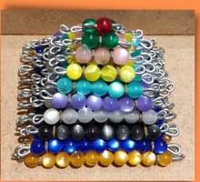 Carica l'immagine nel visualizzatore di Gallery, Quadrati di perle 1-10