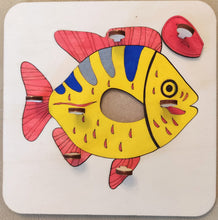 Carica l'immagine nel visualizzatore di Gallery, Puzzle Animali - Incastri Animali