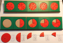 Carica l'immagine nel visualizzatore di Gallery, Incastri delle frazioni + cartellini