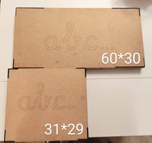 Carica l'immagine nel visualizzatore di Gallery, Alfabeto Mobile Corsivo c/cassetto estraibile